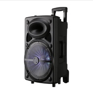 ลำโพงบลูทูธ ดอก12 นิ้ว ตู้ลำโพงบลูทูธ รองรับบลูทูธ เพื่อความสะดวกสบายตู้ลำโพงขยายเสียงเคลื่อนที่ได้ 