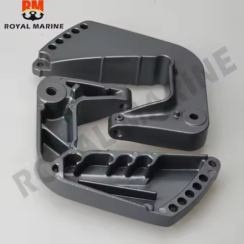 Clamp Bracket-Left 6E0-43111-02-8D 6E0-43112-01-4D for Yamaha 4HP 5HP 6HP Outboard Engine F4 F5 F6 M