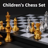 AUGUSTINA Magnetic Chess Set, Folding Magnet International Chess, Portable Portable Plastic 25/32cm 