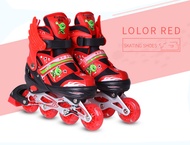 High Quality Kids Skate Shoes Flashing Skate Shoes Set Adjustable Inline Roller Skate Shoes