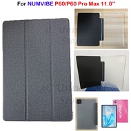 For NUMVIBE P60 Tablet PC 11.0'' Universal case Shockproof Tablet Case Cloth leather Protective Back