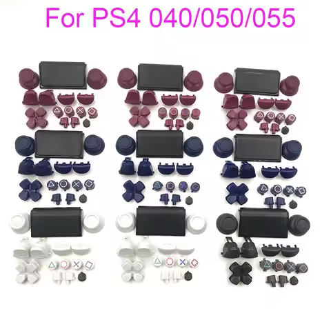 Limited Edition Full Set Joysticks Dpad R1 L1 R2 L2 Direction Key ABXY Buttons For PS4 JDM-040 JDM-0
