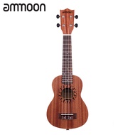 [ammoon]อูคูเลเล่เครื่องดนตรี21 Inch Wooden Acoustic Ukulele Ukelele Uke Sapele Wood