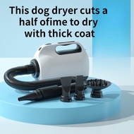 【A Fond Party】 (SG STOCK)Dog Dryer High Velocity Dog Hair Dryer Dog Blow Dryer - 3.2HP Pet Blower Gr
