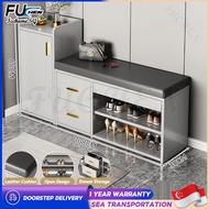 FUCHEN Shoe Changing Stool Shoe Cabinet Shoe Rack Bench With Seat Wood Shoe Cabinet Doorway Shoe Ben