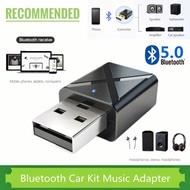 Bluetooth Audio Receiver Transmitter USB untuk PC Car TV Speaker 2in1