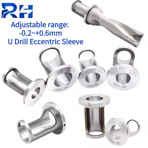 U Drills Fast Eccentric Sleeves Adjustable Drill Sleeve Accessories Machining Center U Drills Fine-t
