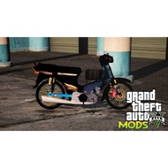 GTA V Mod Honda Ex5 Black Alloy (ADD ON/FIVEM Ready/PC ONLY)