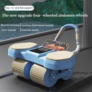 Fitness Abs Roller Abdominal ab roller machine Abs 4 Wheel abdominal wheel Workout smooky abdominal 