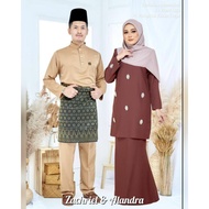 (FREE POSTAGE) [S-5XL] {P Set} BAJU MELAYU RAYA LELAKI SUAMI & BAJU KURUNG RAYA PEREMPUAN ISTERI | Z