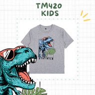 [TM420 KIDS] Stay Wild (Kaos Anak - Dino Cotton Combed 30s Baju)