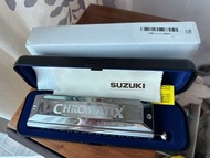Suzuki SCX-56 Chromatic Harmonica 14 孔鈴木半音階口琴