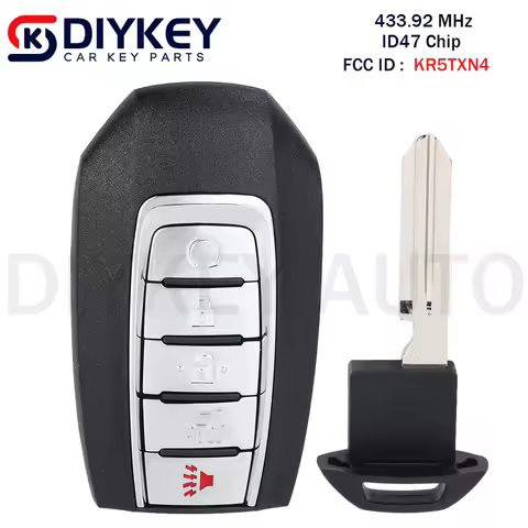 FCC KR5TXN4 5Button Proximity Smart Remote Key Fob For Infiniti QX60 2022 2023 2024 2025 S180144719 