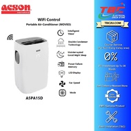 (COURIER SERVICE) ACSON 1.5HP R410A PORTABLE AIR CONDITIONER A5PA15D (WIFI)