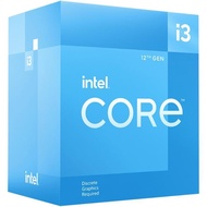 Intel Core i3 12100F Box Gen 12 Up To 4.3GHz 4 Core 8 Thread LGA1700 CPU Processor PC Desktop Comput