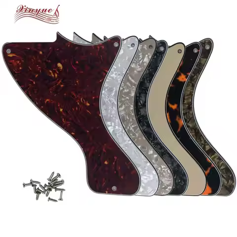 Xinyue Custom Guitar Parts - For US 3 Hole Screws JR LP Les Paul Junior Guitar Pickguard Scratch Pla