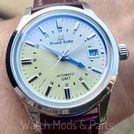 Terbatass Grand Seiko Mod Movement Seiko NH34 GMT Creamy Dial not