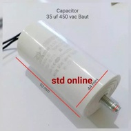 35 UF Capacitor 35uf 450 VAC bolt for electric compressor Capacitor