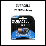 Duracell แบตเตอรี่ลิเธียม 3V CR123 CR123A DL 123 CRCR17345 สําหรับแฟลชกล้อง วิสัยทัศน์กลางคืน