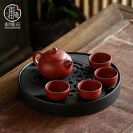 宜興紫砂壺茶具套裝家用小套陶瓷茶壺茶杯茶盤一套客廳辦公室會客