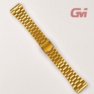 Casio gold chain gold Strap B640WGG-9 AQ-230/ A168 f91 18mm/