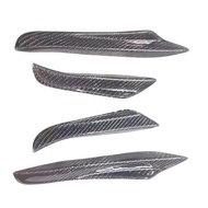 Carbon Fiber Front Bumper Wind Knife Trim For 20-21 BMW 3 Series G20 G28 Sedan