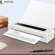 Wirelessly BT 200dpi BT Sticker Printer With Roll Paper Portable Thermal Printer [infinij.sg]