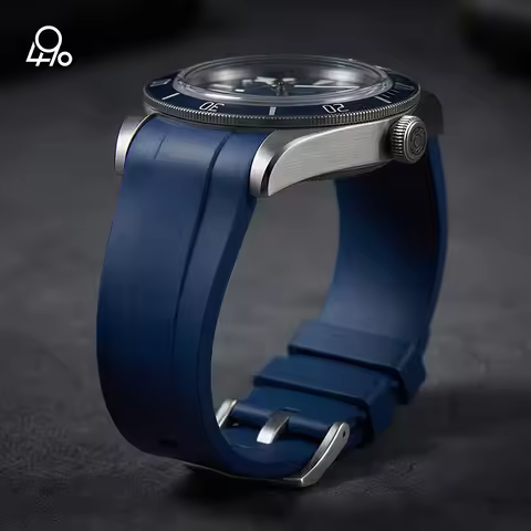 Luxury Fashion Sport 20MM FKM Rubber Watch Strap Band for Tudor Black Bay 58 BB58 bands M79680/79730