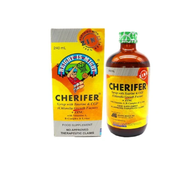 Cherifer with Zinc Syrup (help kids to grow taller) multivitamins 240 ml