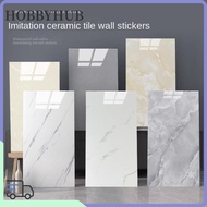HOBBYHUB 10x Tile Wall Sticker, 30cmx60cm Self-adhesive Marble Tiles Sticker, Home Decor Waterproof 