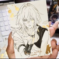 美神降临小红【现货】热销，，  书同款DIY那刻夏自制精美3寸小卡送朋友送闺蜜0717 The Arrival of the Goddess of Beauty Little Red [In Stoc