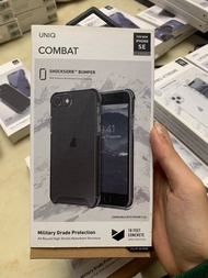 [!全新!] UNIQ 三料軍規防摔手機殼 iphone 5 SE 外殼微髒汙 黑色