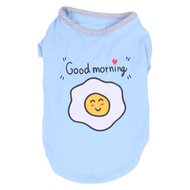 (D) Petsinn T-Shirt-Good Morning Sunny Side Up (Turquoise) (Small) (25cm)