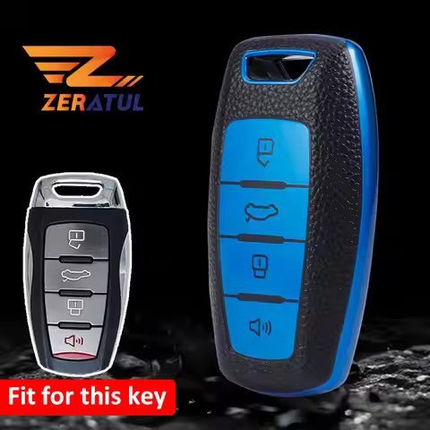 TPU Auto Shell Fob for Great Wall Haval Jolion H6 H7 H4 H9 F5 F7 F7X F7H H2S GMW Dargo Jolion Car Ke