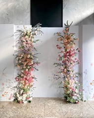 【婚禮佈置】愛的綻放背板款佈置檔期預定─中彰地區