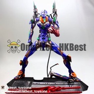 EVA 新世紀福音戰士 EVANGELION-01 初號機 朗基努斯槍 巨型站姿雕像(64cm) [眼睛亮燈]