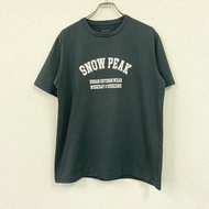 Snow Peak x BEAUTY&YOUTH UNITED ARROWS Arrows 短袖印花T卹，黑色（古著）