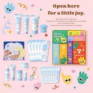 1 Set LAIKOU Sakura Surprise 7-Day Countdown Gift Box, (Brightening Eye Cream 15g + Milk Softening E