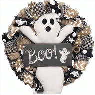 Wreath Simulation Horror Halloween Wreath Decoration Ghost S Ghost Festival Culture Office