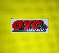 Sticker oyo garage