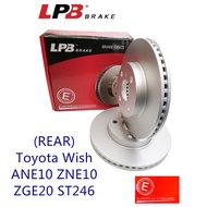 (REAR) (1 Pair) Toyota Wish ANE10 ANE11 ZNE10 ZNE11 ZGE20 ZGE25 Caldina ST246 LPB Disc Rotor OD 288m