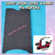 Karpet Sepeda Motor Listrik U-WINFLY RF6 u-winfly Redfish 6 Karpet Pijakan Kaki sepeda U-Winfly