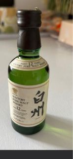 日本50ml 白州12年金花威士忌 酒辦 酒版非余市 輕井澤山崎 響宮城峽