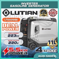 Agrishop LUTIAN Inverter Gasoline Generator LT6500iSE Recoil/Electric 5500W 223cc 220V 4-Stroke Heav