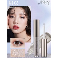 unny club Shimmer Liquid Eyeshadow, Diamond Flash, Long-Lasting Bright Shimmer Eyeshadow, Light, Smo