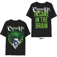 T-shirt Cypress Hill uniseks Insane in the Brain bercetak untuk lelaki