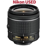 Nikon Standard Zoom Lens AF-S DX Zoom-Nikkor ED 18-55mm f/3.5-5.6G II for Nikon DX Format (Black) - 