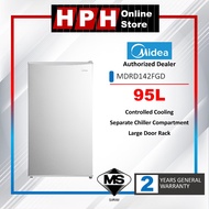 Midea 95L Single Door Fridge / 50L Mini Bar Refrigerator Fridge MDRD142FGD MDRD86FGG