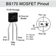 Transistor BS170 BS 170 Mosfet N-Channel