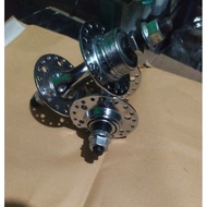 Nos Hub Set Nap 36H Steel - Old School BMX Oyama